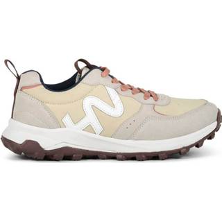 👉 Lage wandelschoen suede unisex zand vrouwen Leusveld – wandelschoenen dames Human Nature 8718451733652