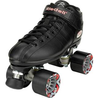 👉 Rollerskates zwart Riedell - R3 Black Derby