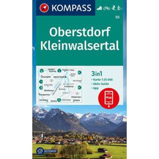 👉 Wandelkaart unisex Kompass 03 Oberstdorf 9783991210320