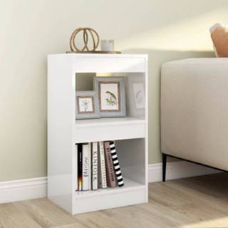 👉 Boekenkast wit active Boekenkast/kamerscherm 40x30x72 cm hoogglans 8720286842959