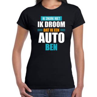 👉 Shirt active vrouwen zwart Droom dat ik een auto ben t-shirt dames