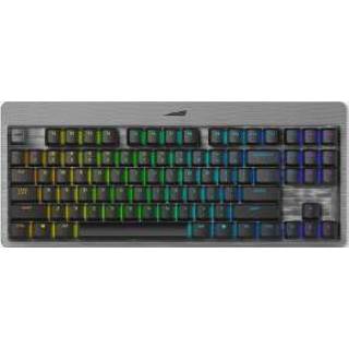 👉 Grijs bruin MOUNTAIN EVEREST CORE RGB Keyboard Gunmetal Gray, MX Brown 8720254075679