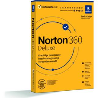 👉 Software Norton 360 Deluxe (5 apparaten) Digitale licentie