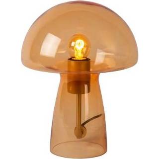 👉 Tafellamp oranje Lucide Fungo ⌀23cm E27 5411212105677