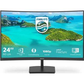 👉 Monitor Philips Full HD curved 241E1SCA/00 8712581759377