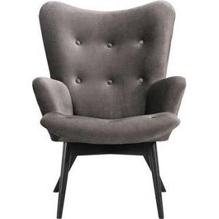 👉 Fauteuil AntracietGrijs stof polyester grijs Arne - Leen Bakker 8714901722948