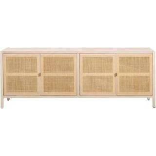 👉 Dressoir Doddy - hout/webbing - 74x200x45 cm - Leen Bakker