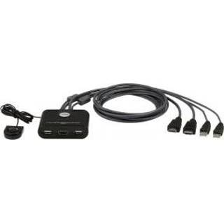 👉 Zwart ATEN CS22HF KVM-switch 4710469341304