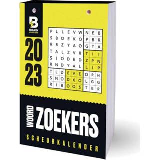 👉 Scheurkalender Brainboosters Woordzoekers 2023 9789464323580