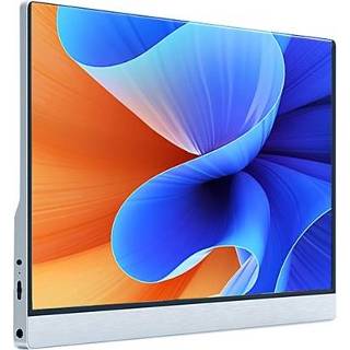 👉 Monitor zilver 12.5 inch Portable IPS Screen 2560*1440 Resolution 178° Viewing Angle 60Hz Refresh Rate Wide Compatibility Silver US Plug