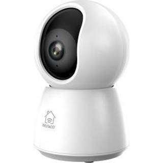 Beveiligingscamera Deltaco Smart Home Slimme Pan-Tilt IP - indoor PTZ beweegbaar 2MP 1080p O 7333048054548
