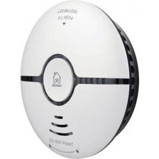 👉 Rookmelder wit Deltaco Smart Home Slimme - 2 x AAA Wifi App 7333048054678