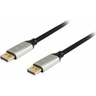 👉 DisplayPort kabel zwart aluminium Equip 119263 3 m Aluminium, 4015867228210