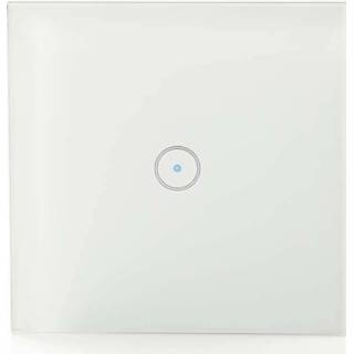 👉 Lichtschakelaar wit Nedis WiFi Smart Light Switch | Single Schakelaar 5412810271771