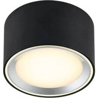 👉 Opbouwspot zwart Nordlux Landon 8 ⌀12,5cm 6,5W 5704924007316