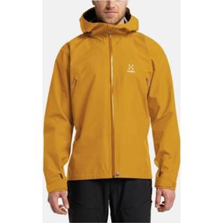 👉 Geel l mannen Haglöfs Roc Gore-Tex Hardshell Jas 7318841399614