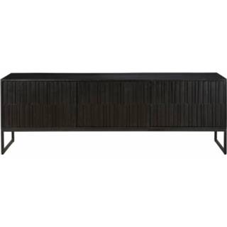 👉 Zwart hout TV Meubel Vigo 8717297216862