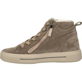 👉 Hoge sneakers suede taupe vrouwen Ara 8720251614994 872025161499