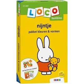 👉 Nijnte stuks Loco Bambino Nijntje pakket kleuren & vormen 9789048740888