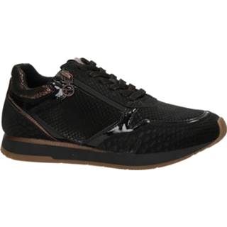👉 Lage sneakers kunstleder vrouwen zwart Tamaris 8720251595651 872025159564