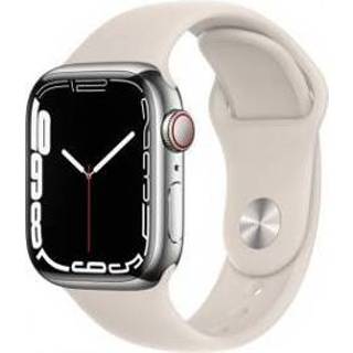 👉 Watch zilver Apple Series 7 41 mm OLED 4G GPS 194252568484