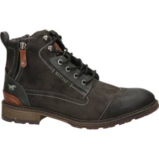 👉 Veterboots kunstleder grijs men Mustang 8720251581814