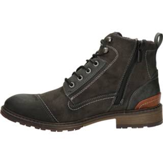 👉 Veterboots kunstleder men grijs Mustang 8720251581814