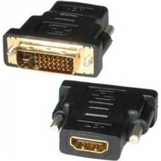 👉 Tussenstuk zwart Adj 320-00026 voor kabels HDMI DVI 4214390314104
