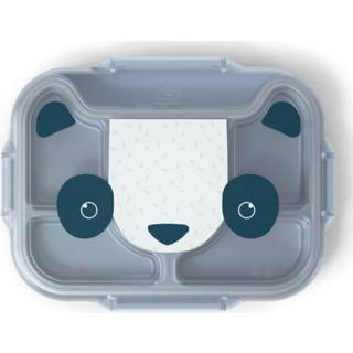 👉 Lunchbox blauw Monbento bento wonder blue panda 3760192687997