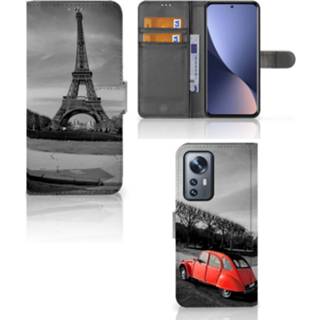 👉 Flipcover Xiaomi 12 Pro Flip Cover Eiffeltoren 8720632106230