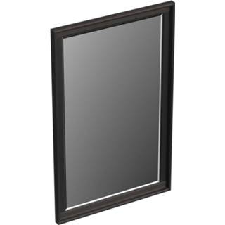 👉 Spiegel zwart eiken Forzalaqua Reno 50x2x80 Cm Black Oiled 7445930581589