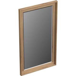 👉 Spiegel bruin Forzalaqua Reno Vierkant 40x2x70 Cm Oyster 7445930610623