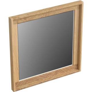 👉 Spiegel eiken Forzalaqua Reno Vierkant 40x2x40 Cm Smoke 7445930627669