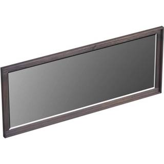 👉 Spiegel eiken wit chroom Forzalaqua Reno 120x2x50 Cm Charcoal 7445930632618