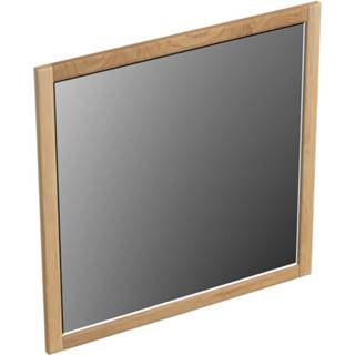 👉 Spiegel eiken Forzalaqua Gela 80x2x80 Cm Vierkant Smoke 7445930623685