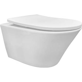 👉 Wandcloset wit Wiesbaden Vesta Rimless + Zitting Shade 8720365814815