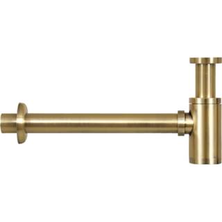 👉 Fonteinset grijs goud Differnz Ravo Beton en Handoekrek 38.5x18.5x9 cm Donker Met Rechte Kraan Mat 8712793558942
