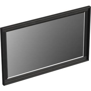 👉 Spiegel zwart eiken Forzalaqua Reno Vierkant 80x2x50 Cm Black Oiled 7445930581527
