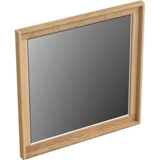 👉 Spiegel eiken Forzalaqua Reno Vierkant 50x2x50 Cm Smoke 7445930626600