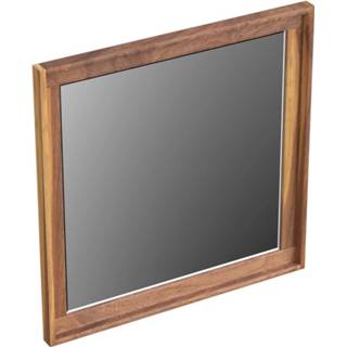 👉 Spiegel Forzalaqua Reno Vierkant 50x2x50 Cm Eiken Oyster