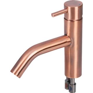 👉 Wastafelmengkraan rood koper Differnz Gebogen 8712793570111