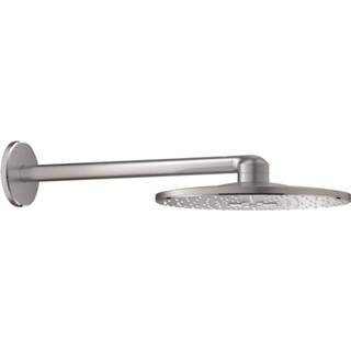 👉 Regendouche RVS look Regendoucheset Grohe Rainshower SmartActive 31 cm met Wandarm Supersteel 4005176526237