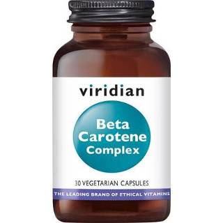 👉 Viridian Beta carotene (Mixed carotenoid complex) 30 capsules 5060003591207