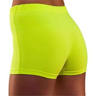 Korte broek gele active 80's Neon 5055294808349