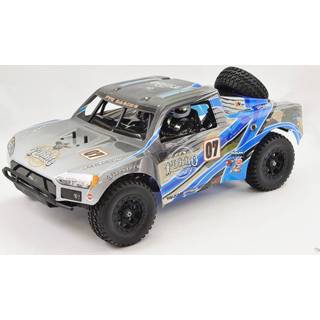 👉 Blauw nitro auto's vierwiel aangedreven truck offroad volledig gebouwd FTX Zorro 1/10 Trophy 4WD RTR - Blue 5056135724170