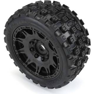 👉 Velg zwarte Proline Badlands MX57 banden (2 stuks) op 5.7