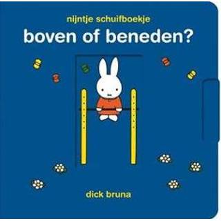 👉 Nijnte stuks nijntje boeken Mercis Nijntje: boven of beneden (schuifboekje) 9789056478162