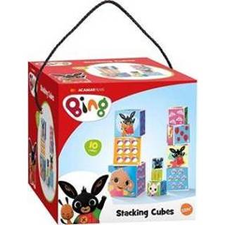 👉 Stapelkubus stuks stapelfiguren Bambolino Toys Bing Stapelkubussen - 10-delig 8714274190733