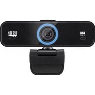 👉 Webcam zwart Adesso CyberTrack K4 8 MP 3840 x 2160 Pixels USB 2.0 783750011518