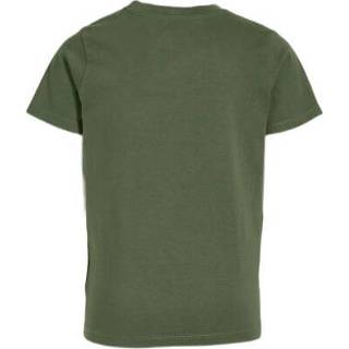 👉 Shirt katoen mannen groen T-shirt 8719542519070